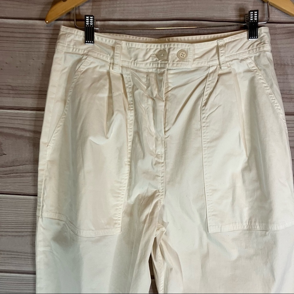 Nili Lotan Cyro Pants in White Sand - Picture 8 of 15